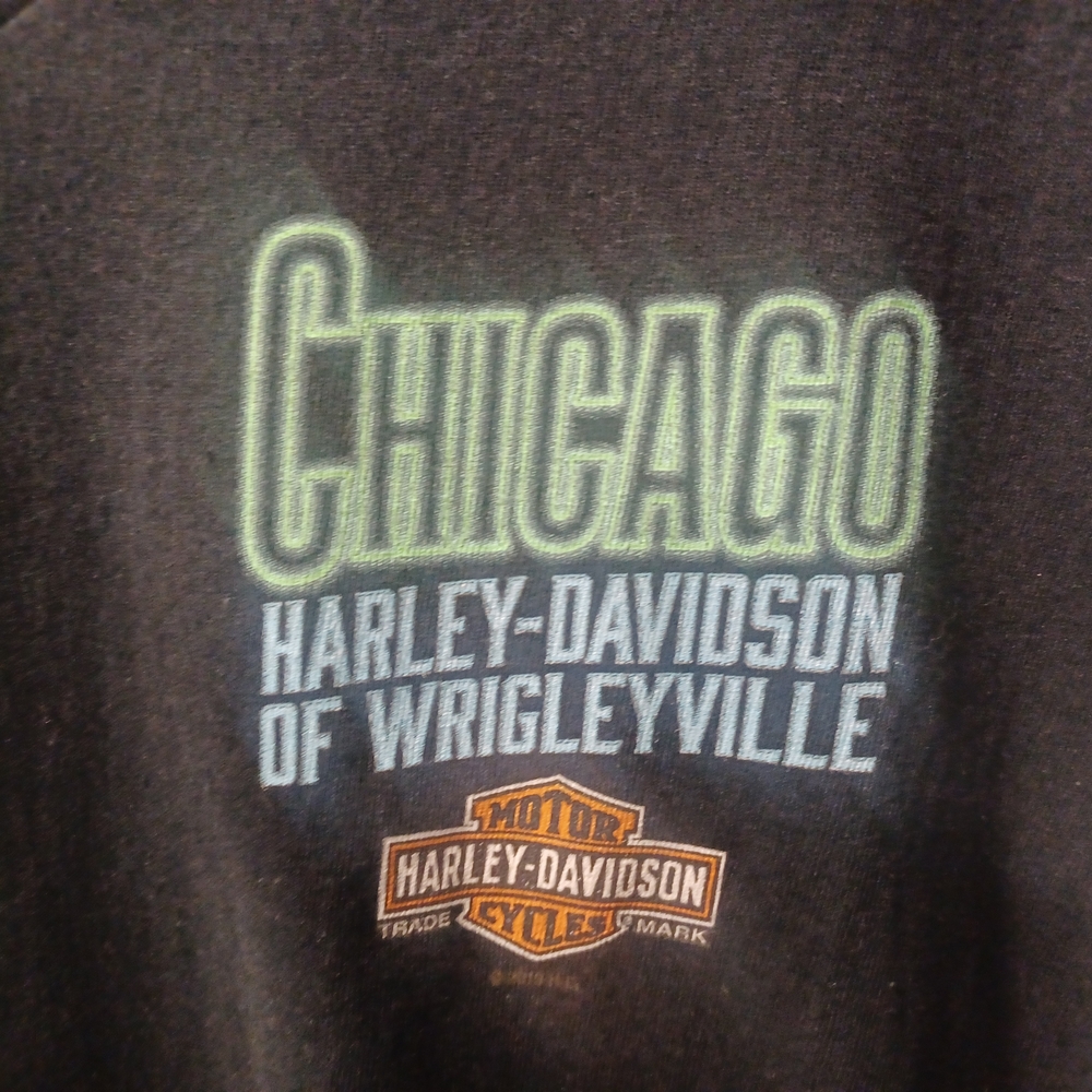 Harley-Davidson Chicago Tee - Black and Green